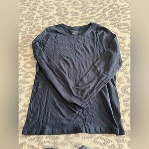 basic navy blue long sleeve